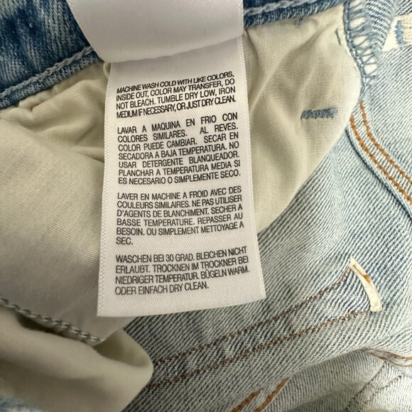 MOTHER SUPERIOR JEANS , The Hustler Ankle Fray, Ropes's End, Size 26 - Picture 11 of 11